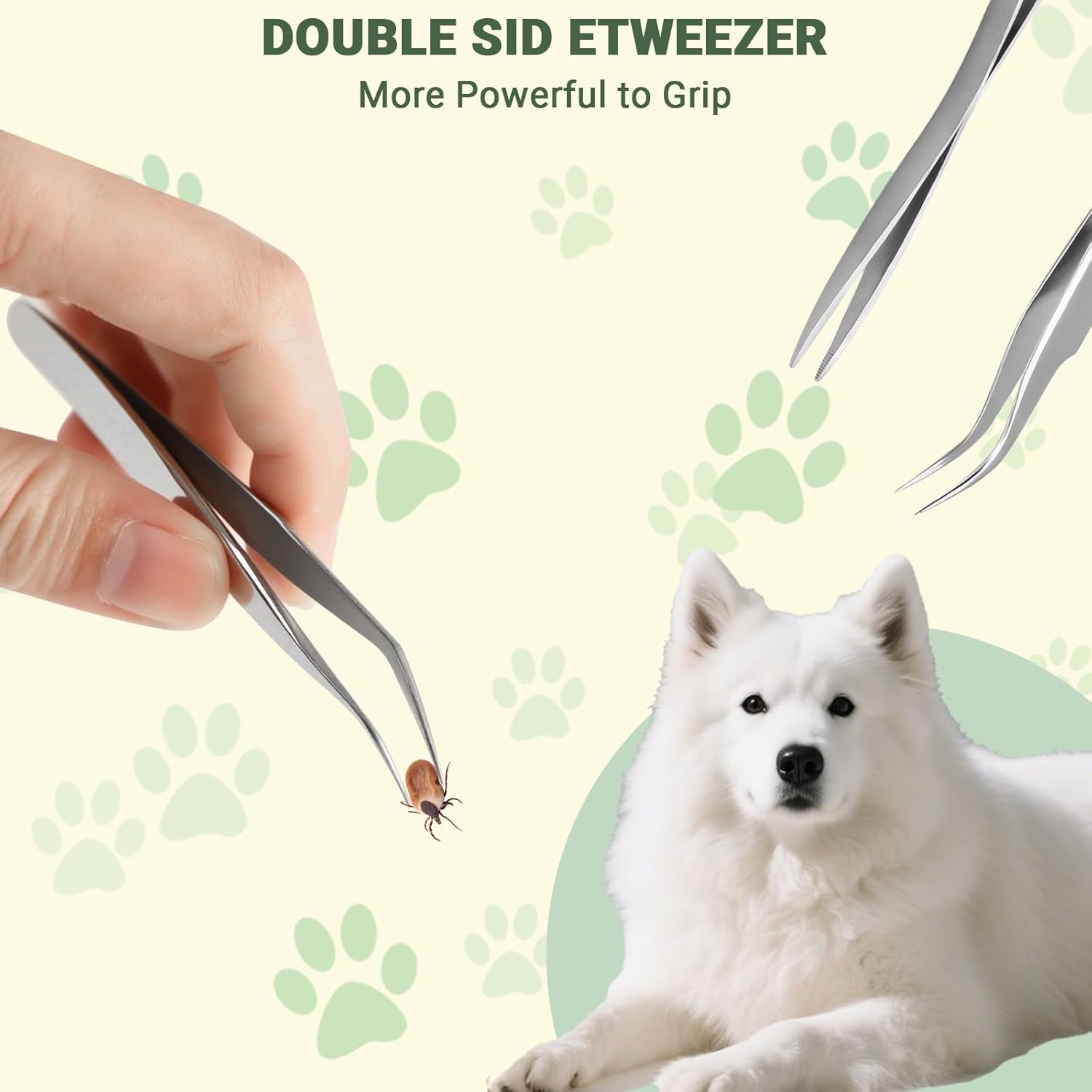 Pet Tick Remover Tweezers Kit  - огляд і ціна Pet Supplies First