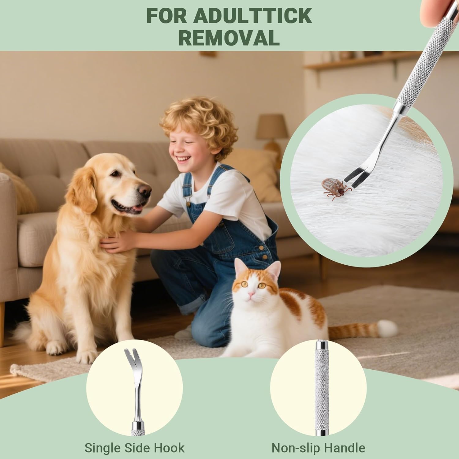 Pet Tick Remover Tweezers Kit  - огляд і ціна Pet Supplies First