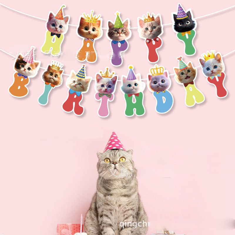 Cat Face Hanging Swirl Decorat - огляд і ціна Pet Supplies First