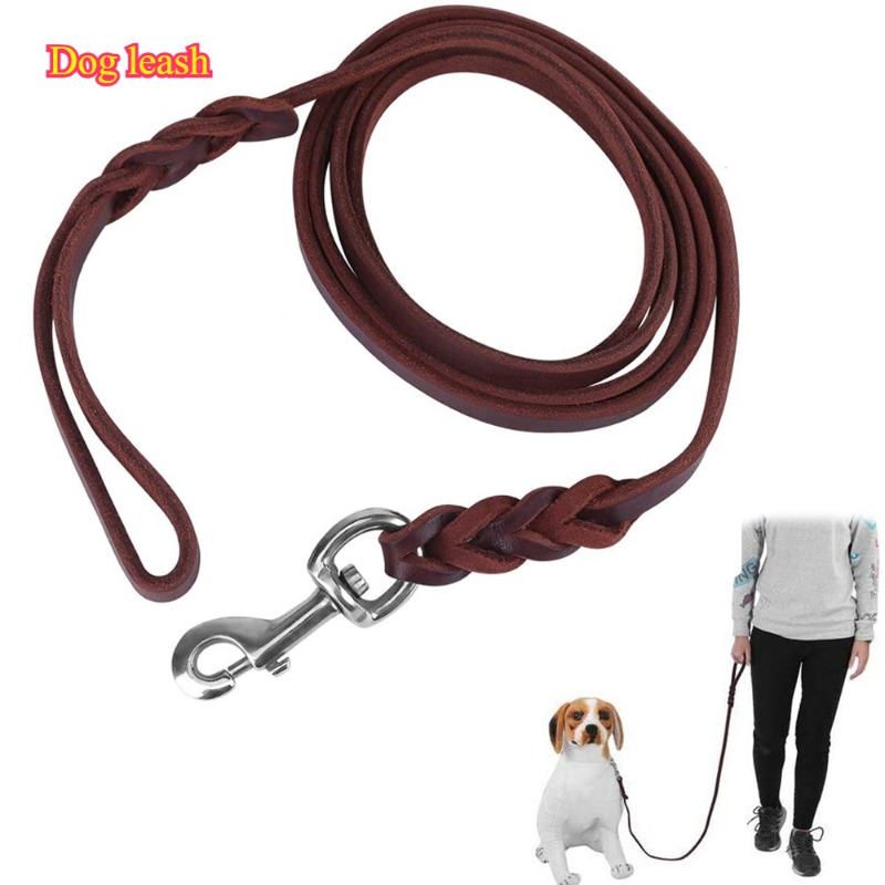 First layer cowhide leash Germ - огляд і ціна Pet Supplies First
