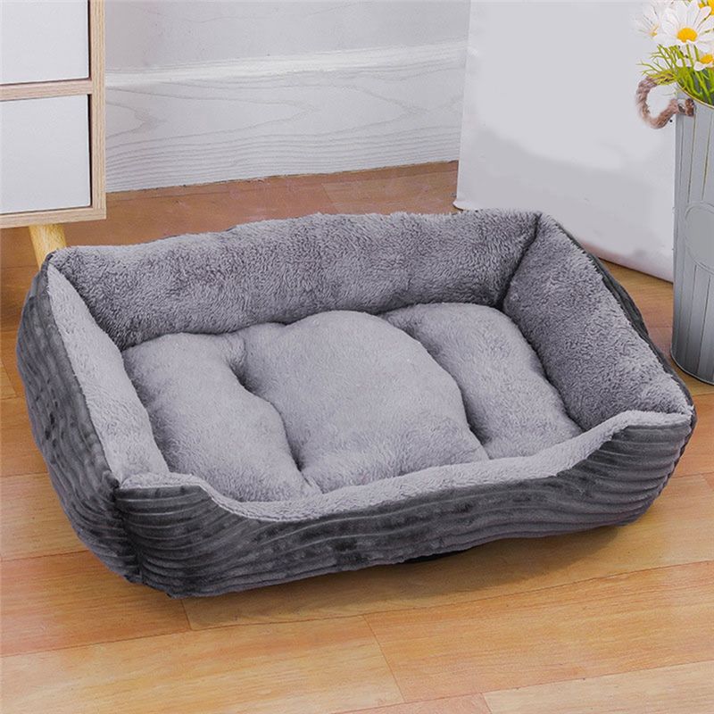 AEA9-Grey Dog Bed Pet Square P - огляд і ціна Pet X Supplies & Tack Grooming
