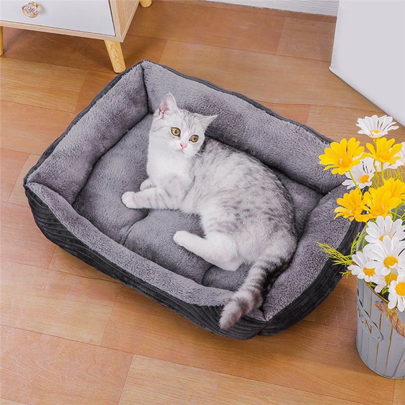 AEA9-Grey Dog Bed Pet Square P - огляд і ціна Pet X Supplies & Tack Grooming